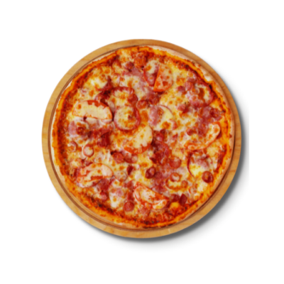 Kicsi gombás pizza